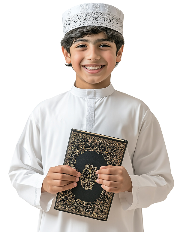 Boy holding Quran - E- Quran Tutors Academy